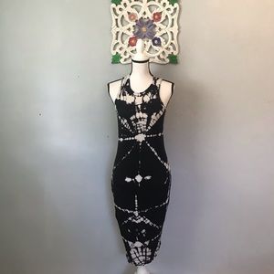 Tie dye t-shirt dress